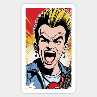 Punk Snarl Sticker